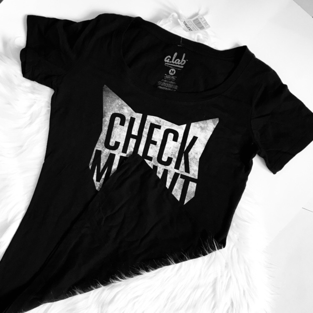 Check Meowt T-Shirt - Picture 2 of 5